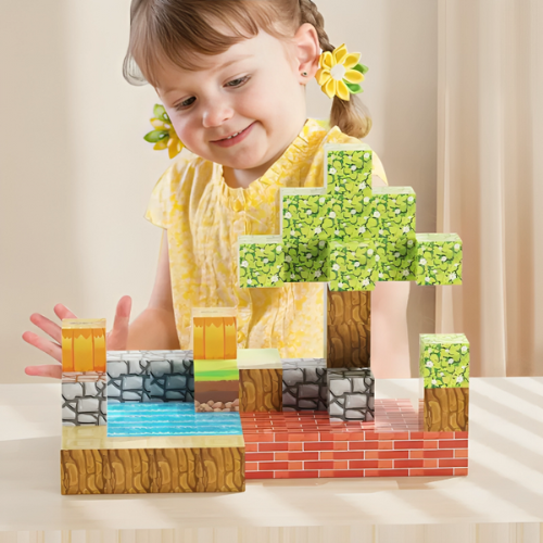 Magnetic Building Blocks